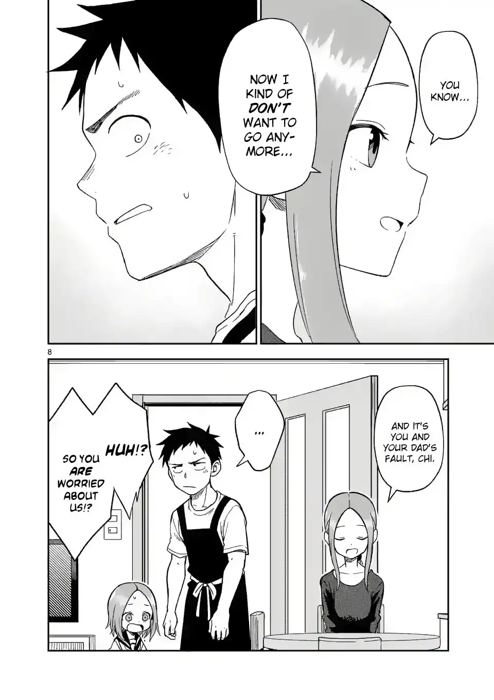 Karakai Jouzu no (Moto) Takagi-san Chapter 158 8